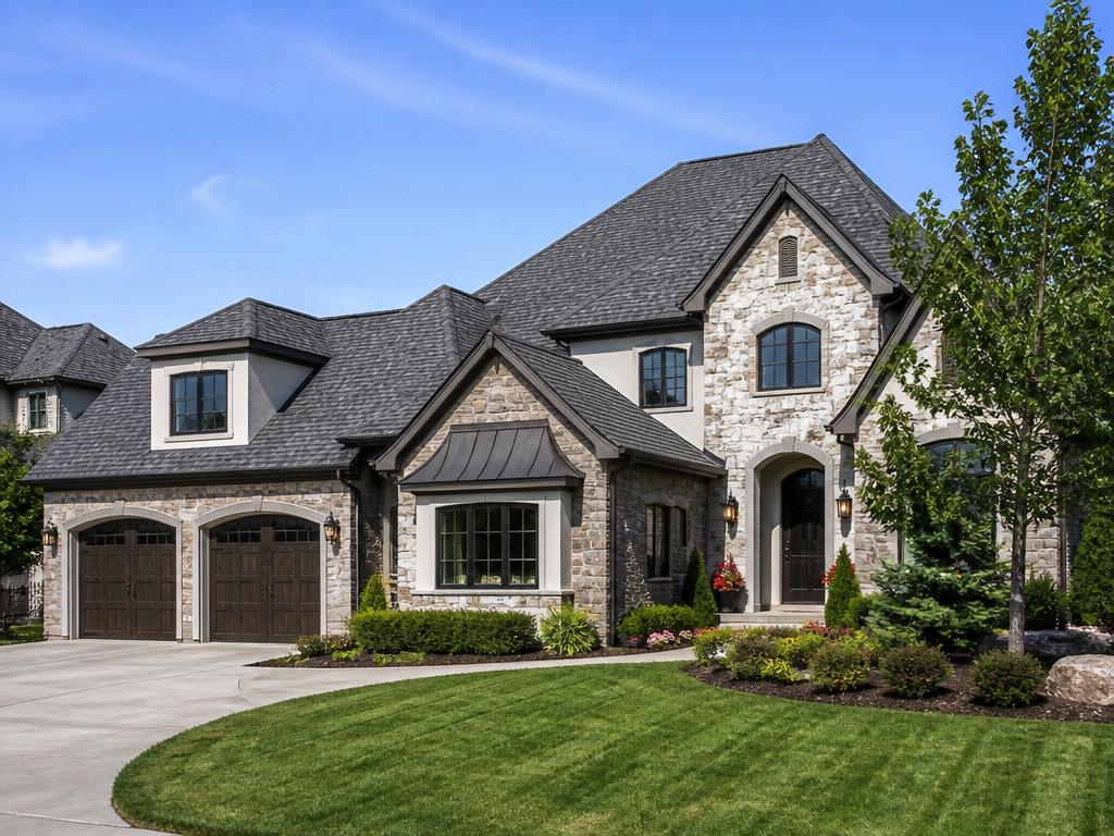 Designer Shingles roofing installation by Aegis Exteriors
