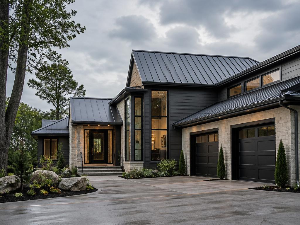 Standing Seam roofing installation by Aegis Exteriors