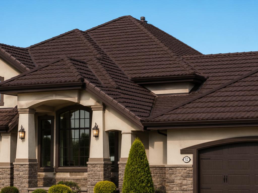 Stone Coated roofing installation by Aegis Exteriors