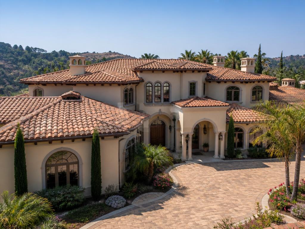 Tile roofing installation by Aegis Exteriors